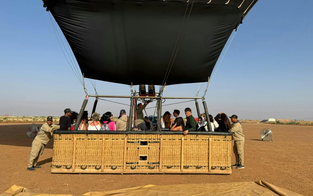 Shared Hot Air Balloon Flight over Marrakesh with Berber Breakfast Image 7