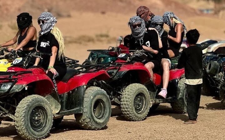 Sharm El Sheikh Desert Safari: Quad Biking, Camel Ride, Bedouin Village Visit, and Hotel Transfers Image 4