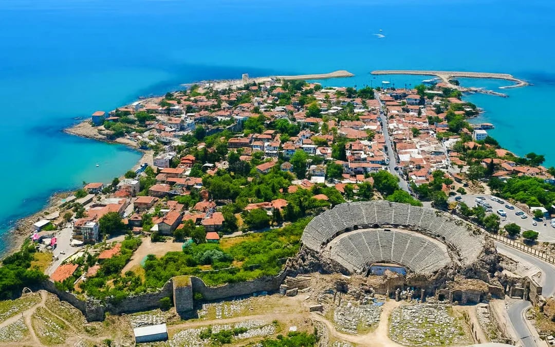 Side: Manavgat River to Island Cruise with Lunch & Hotel Transfers Image 5
