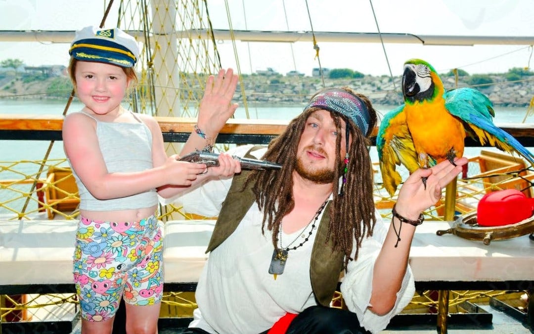 Side Pirate Ship Cruise with Lunch, Swimming Stops and Hotel Transfers Image 3