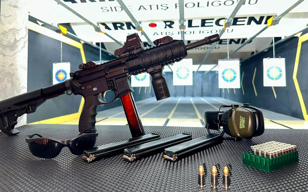 Side Shooting Range with Hotel Transfers and 30 Shots Image 7