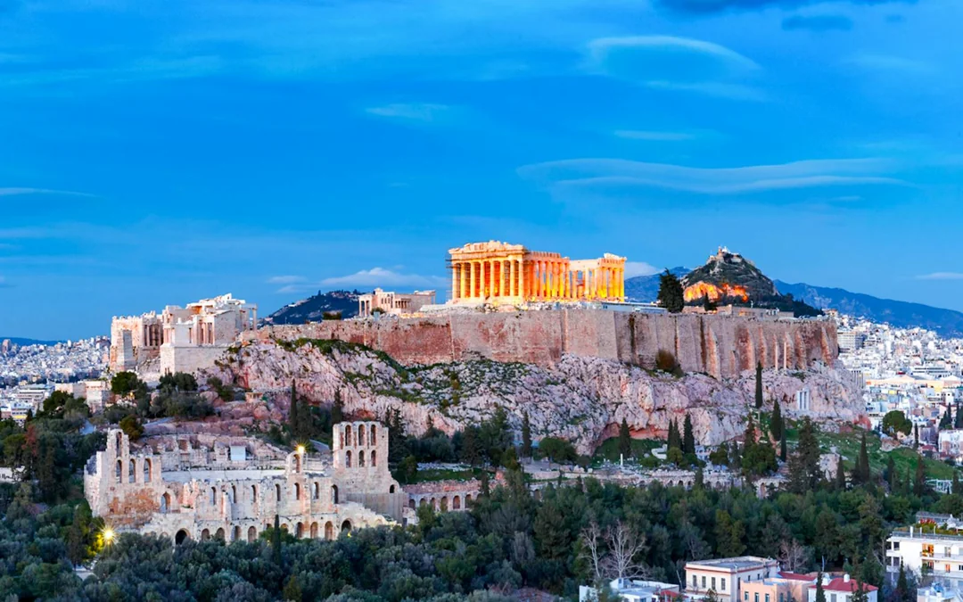 Sights of Athens: Night Bus Tour Image 2