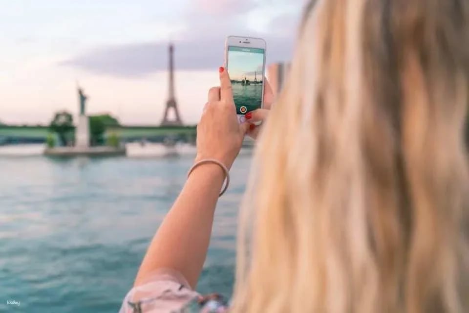 Sightseeing cruise on the Seine