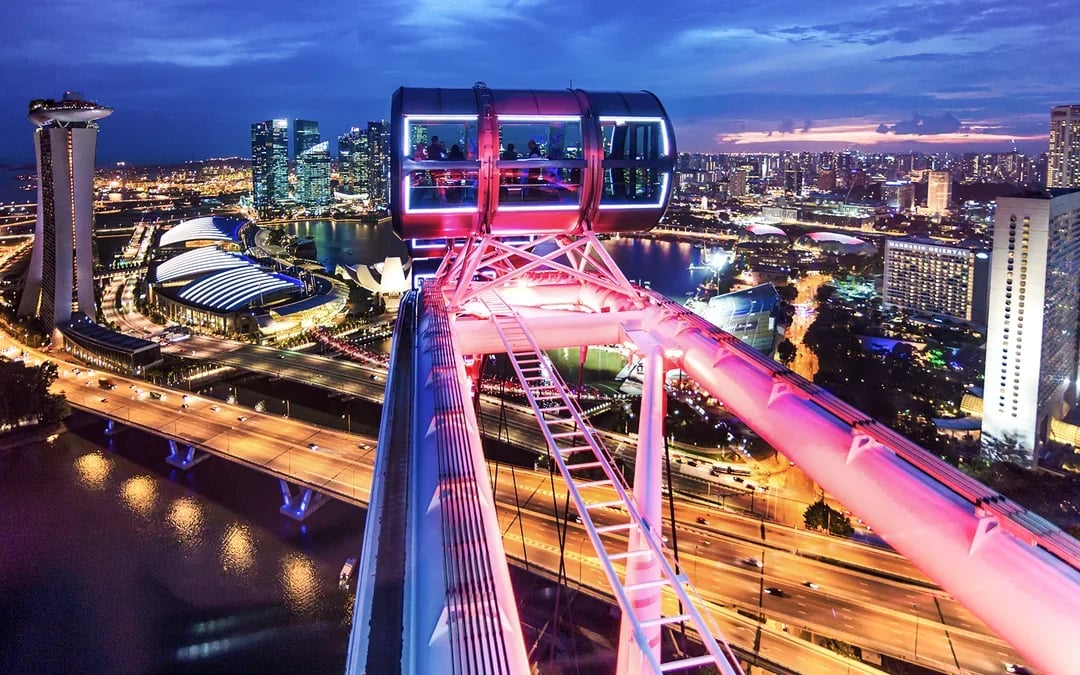 Singapore Flyer VIP Experience with Champagne or Singapore Sling Image 3