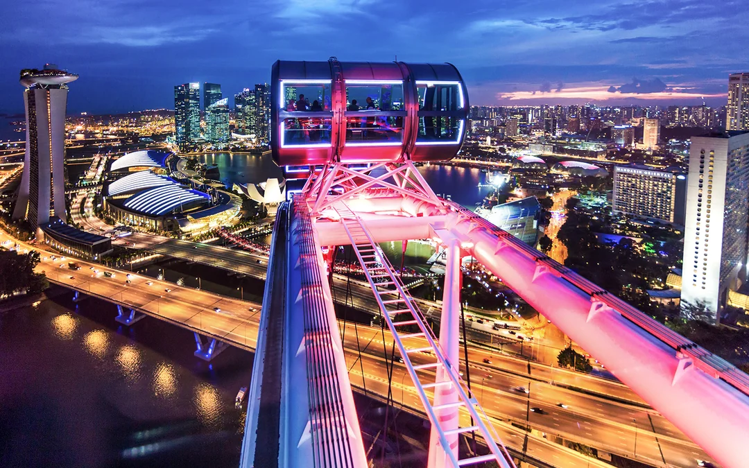 Singapore Flyer VIP Experience with Champagne or Singapore Sling Image 3