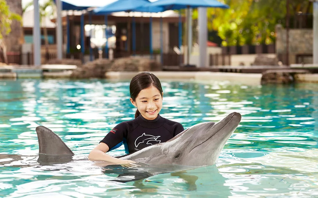 Singapore Oceanarium Tickets with Dolphin Moments Image 1