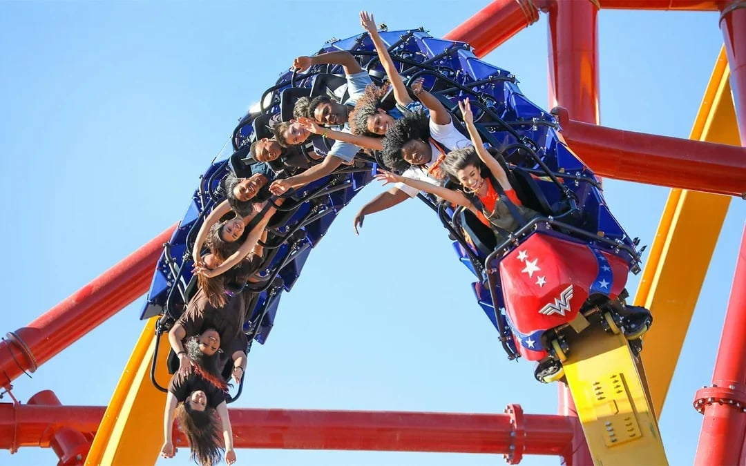 Six Flags Magic Mountain One Day Tickets Image 1
