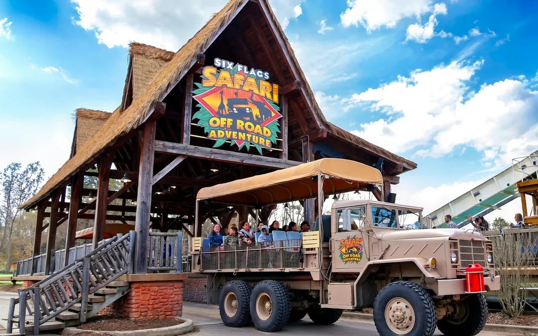 Six Flags Wild Safari: Guided Off-Road Safari Adventure Ticket Image 1