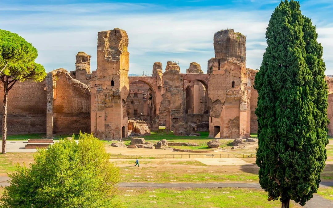Skip-the-Line Tickets to the Baths of Caracalla with Audio Guide Image 1
