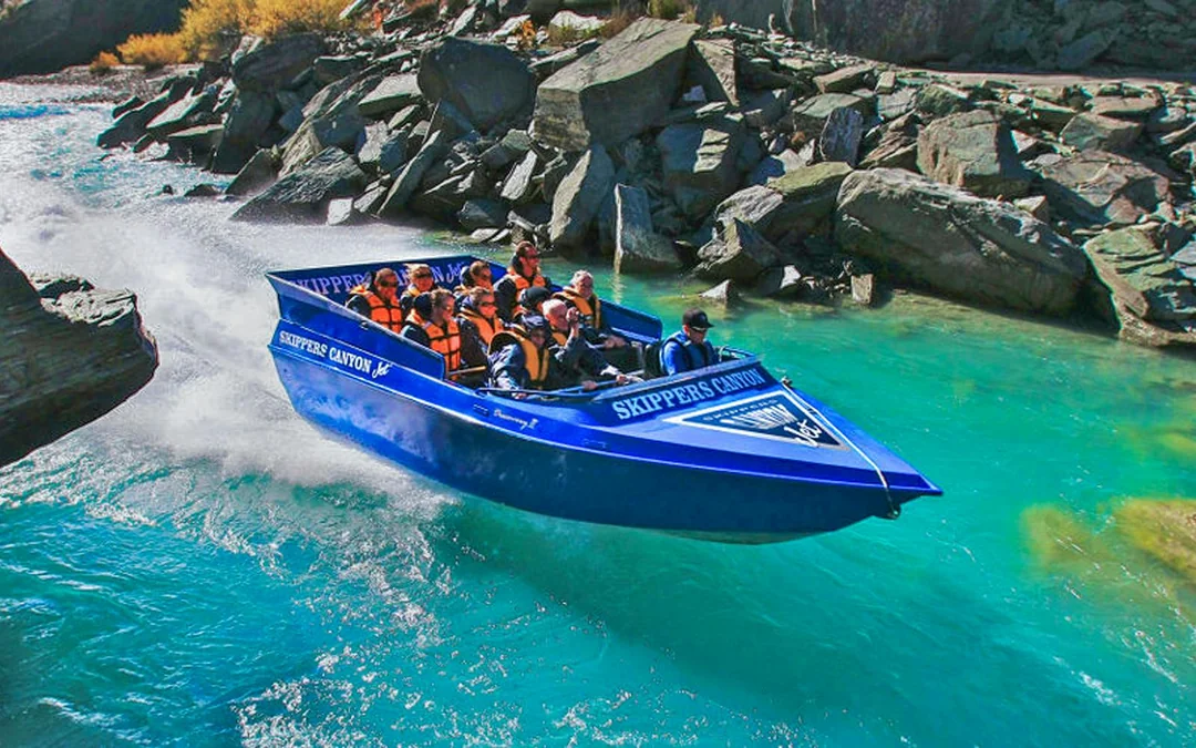 Skippers Canyon Jet Boat Ride with Scenic Road Tour Image 1