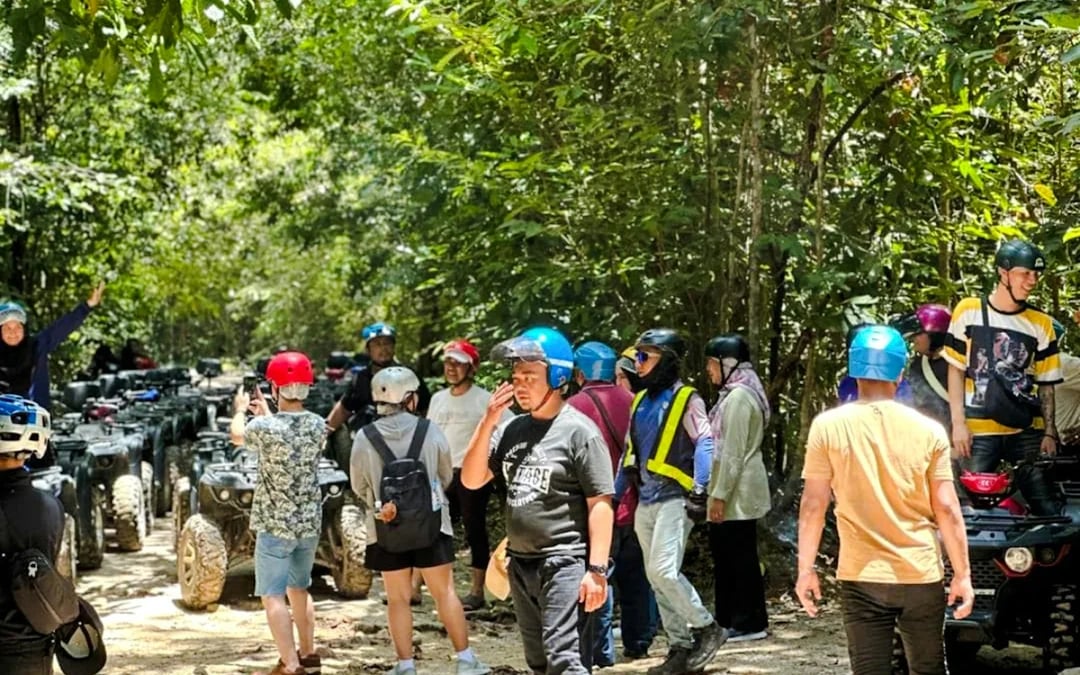 Sky ATV Ride at Mount Machinchang, Langkawi SkyCab Image 3