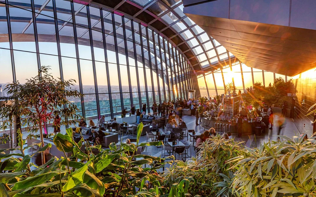 Sky Garden Entry Ticket with 2-Course Dinner at The Larch Image 7