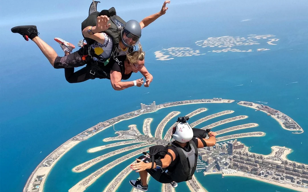 Skydive Dubai at The Palm with Photos & Video Image 3