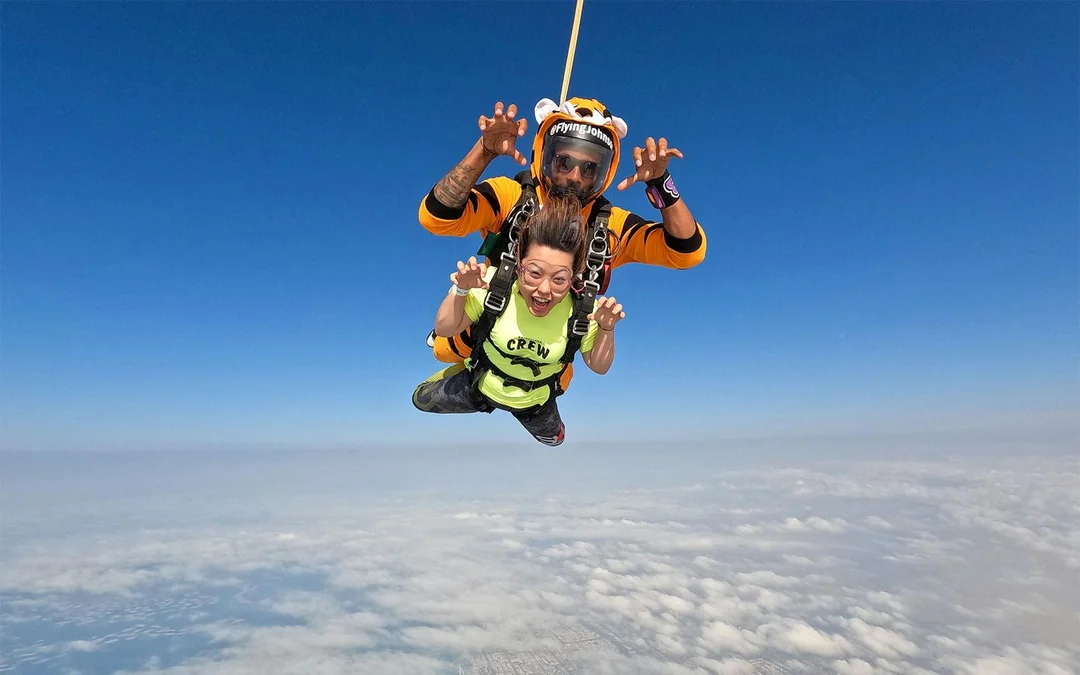 Skydive Dubai at The Palm with Photos & Video Image 4
