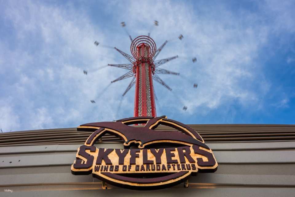 Skyflyers Giant Swing Ride at Asiatique Bangkok | Thailand