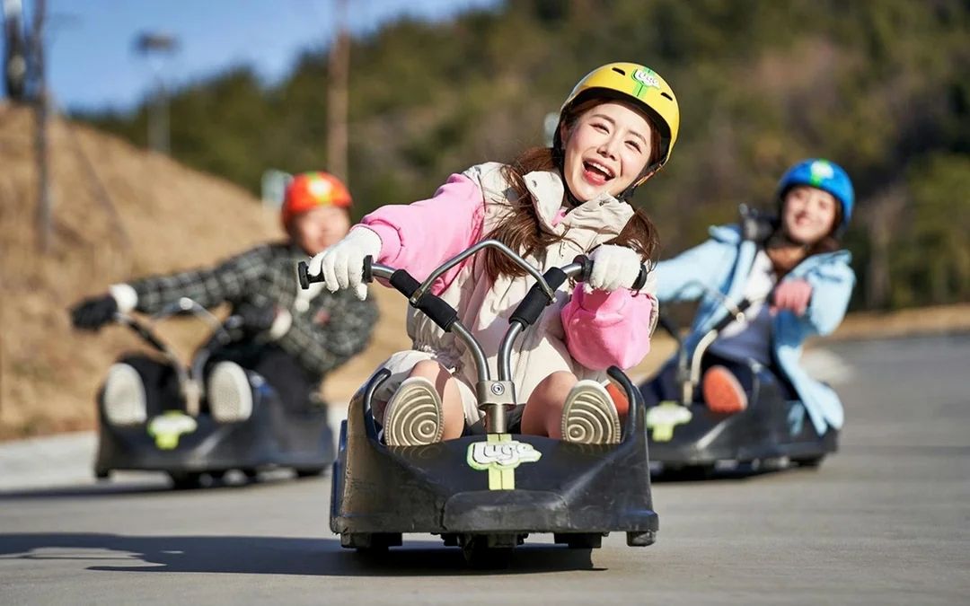 Skyline Luge Busan Tickets with Skyride Access Image 1