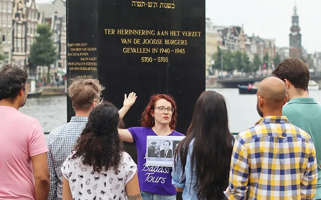 Small-Group Amsterdam Jewish Quarter History Tour Image 1