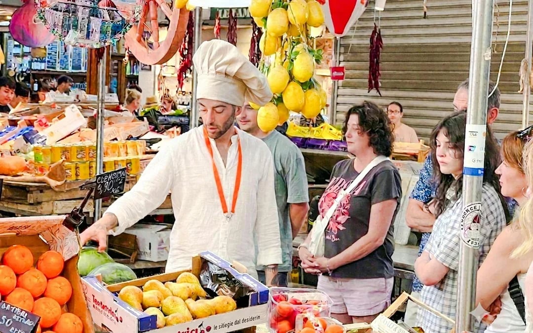Small Group Shopping at the Florence Central Market with Cooking Class & Lunch Image 9