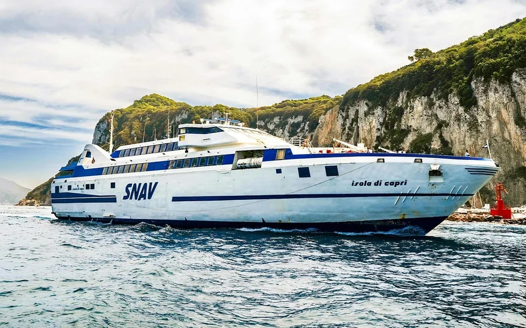 SNAV Ferry Tickets: Naples to/from Capri Image 7