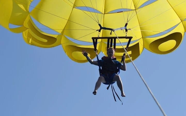 Soar Above the Red Sea Parasailing Adventure with Transfer - Hurghada Image 1