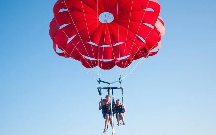 Soar Above the Red Sea Parasailing Adventure with Transfer - Hurghada Image 3