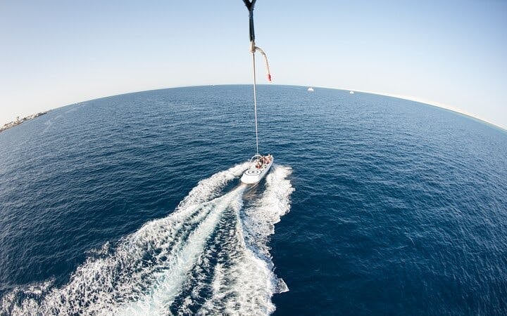 Soar Above the Red Sea Parasailing Adventure with Transfer - Hurghada Image 6