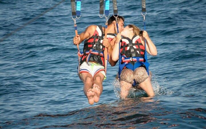 Soar Above the Red Sea Parasailing Adventure with Transfer - Hurghada Image 9