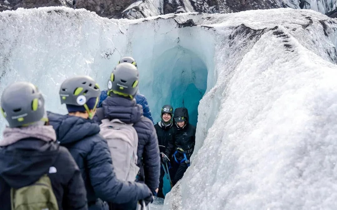 Solheimajokull: Blue Ice Glacier Hike Near Vik Image 1