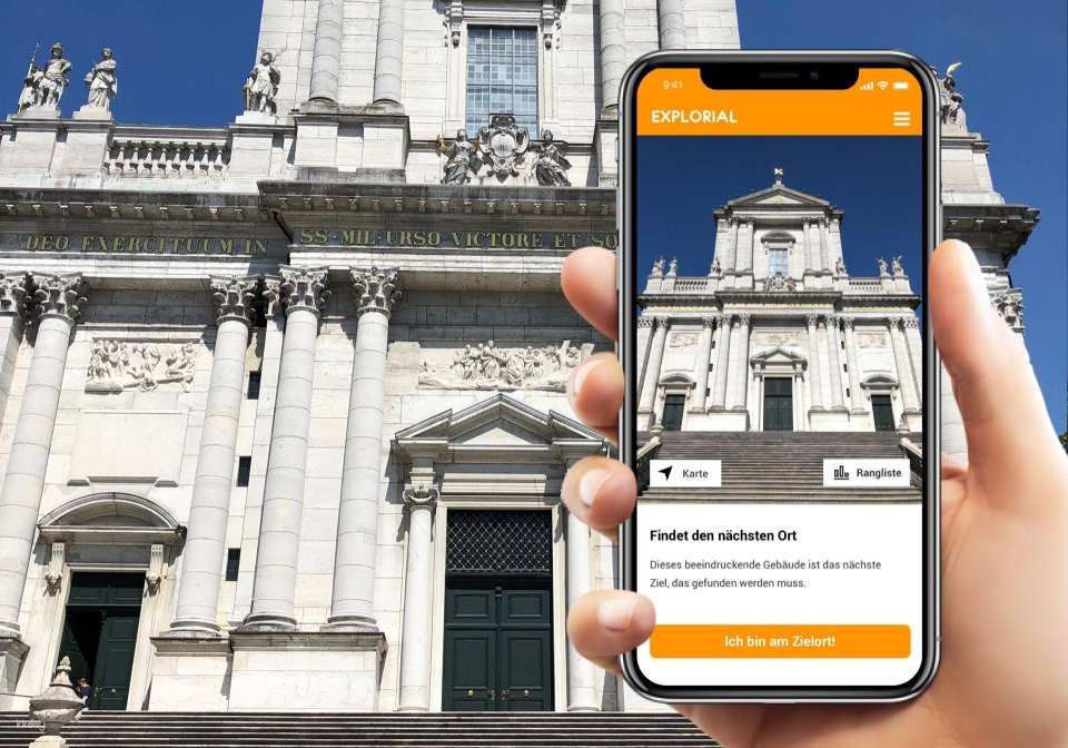 Solothurn interactive scavenger hunt with smartphone