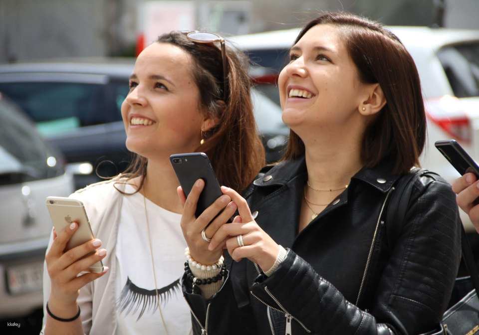 Solothurn interactive scavenger hunt with smartphone