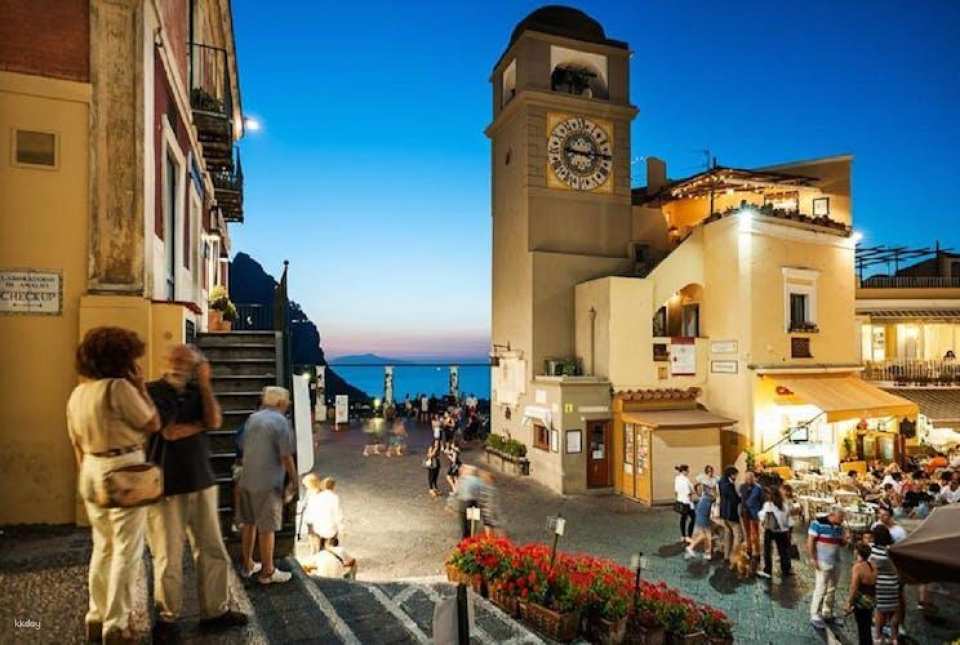 Sorrento coast and Capri evening boat tour