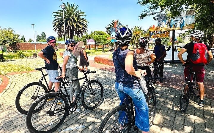 Soweto Guided Bicycle Tour with Local Lunch and Historical Sites Image 2