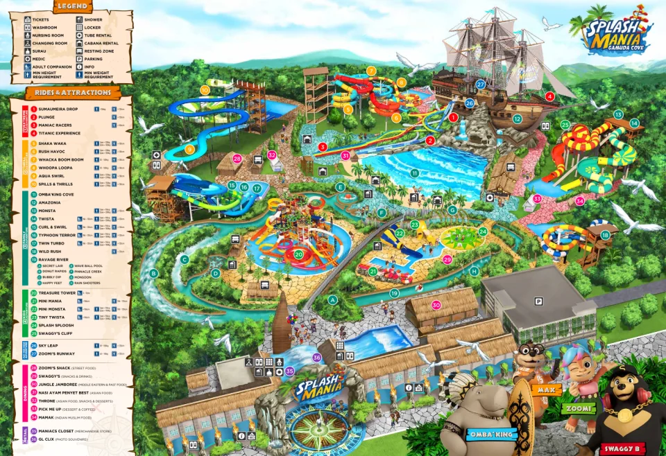 SplashMania Waterpark Ticket | Malaysia