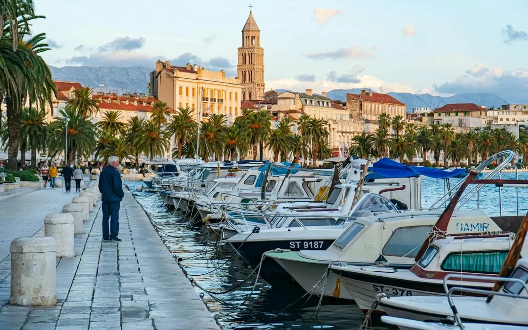 Split Food Tour with Green Market Tastings and Dalmatian Meal Image 1