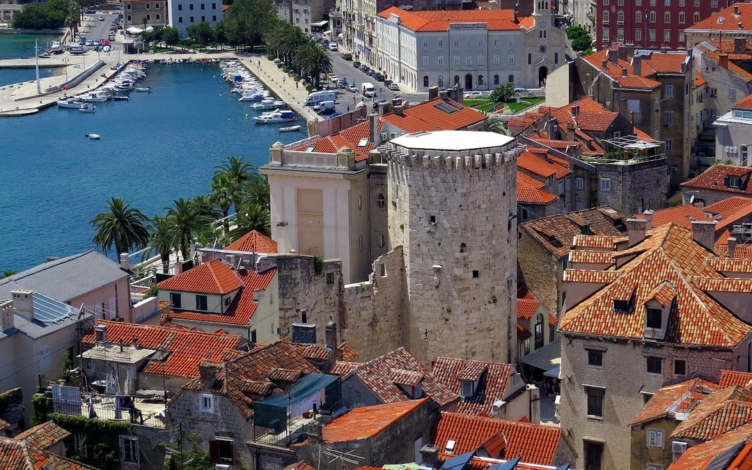 Split Guided Walking Tour and Klis Fortress Visit with Panoramic Views and A/C Transport Image 1