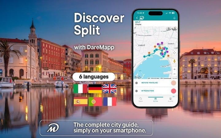 Split Self-Guided Walking Tour on Mobile App Image 2