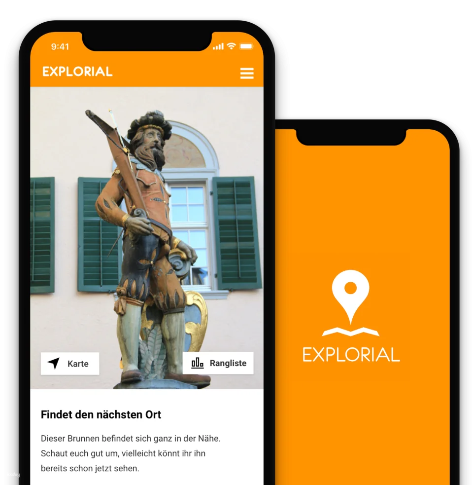 St. Gallen interactive scavenger hunt with the smartphone