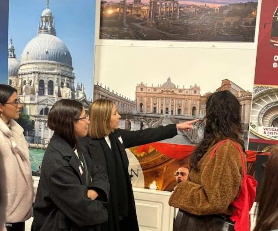 St. Peter’s Basilica entry and Vatican Museums guided tour