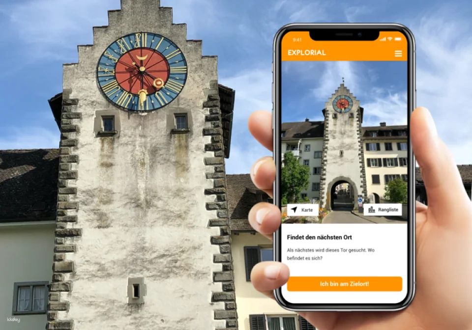 Stein am Rhein interactive scavenger hunt with smartphone