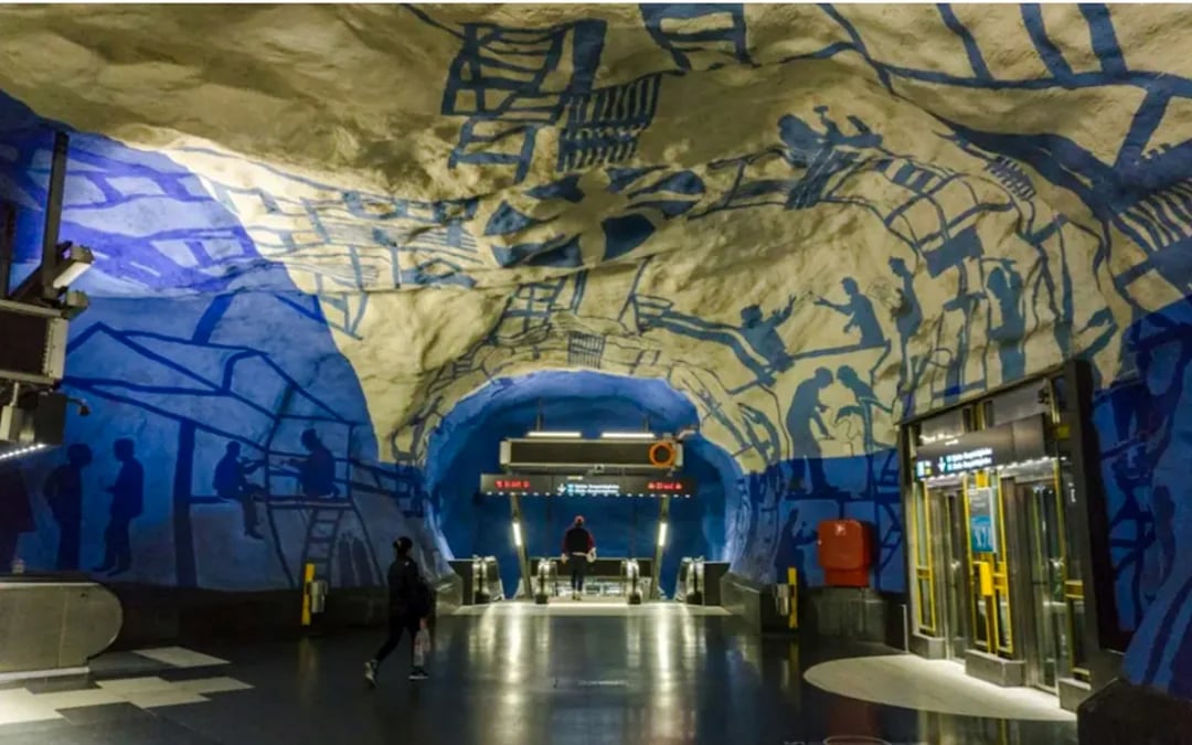 Stockholm Subway Art and Photography Walking Tour Image 5