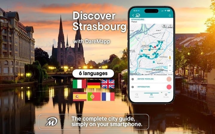 Strasbourg Self-Guided Walking Tour on Mobile App Image 1
