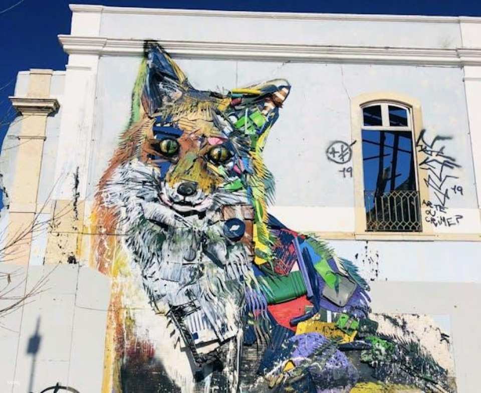 Street art and undiscovered Lisbon tour by tuk tuk