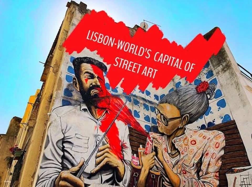 Street art and undiscovered Lisbon tour by tuk tuk
