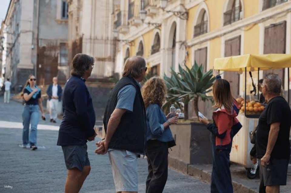 Street food tour of Catania