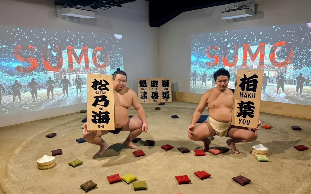 Sumo Show & Ring Session with a Retired Wrestler · Ginza, Central Tokyo Image 4