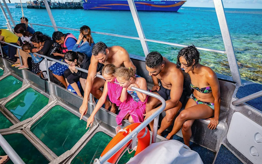 Sunlover: Cairns to Fitzroy Island Full-Day Cruise with Snorkel, Glass Bottom Boat Tour & Lunch Image 3