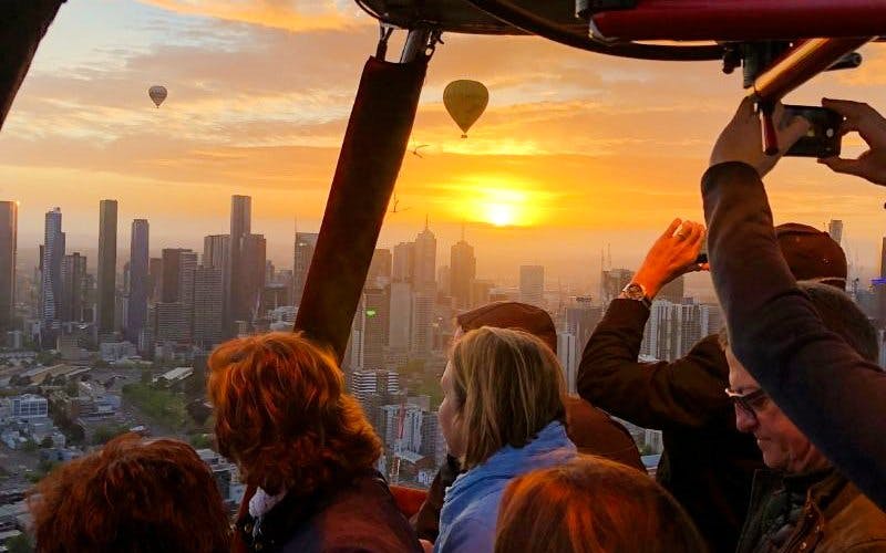 Sunrise Balloon Flight Over Melbourne Image 2