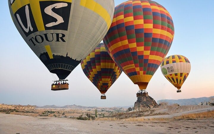 Sunrise Hot Air Balloon Flight Over Cappadocia with Hotel Transfers and Light Breakfast Image 2