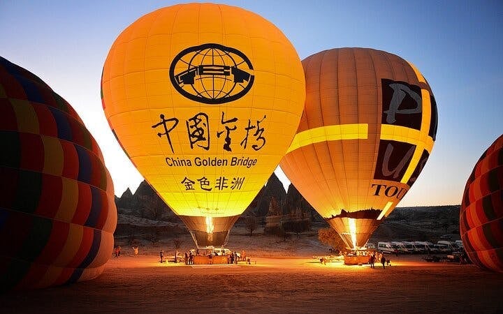 Sunrise Hot Air Balloon Flight Over Cappadocia with Hotel Transfers and Light Breakfast Image 3