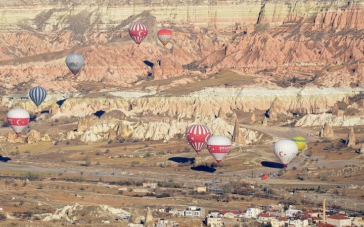 Sunrise Hot Air Balloon Flight Over Cappadocia with Hotel Transfers and Light Breakfast Image 8